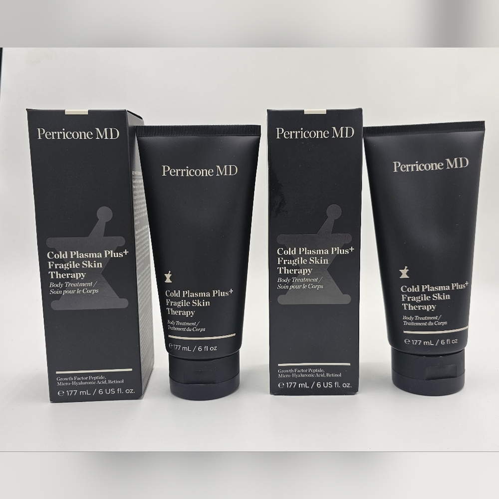 2x Perricone MD Cold Plasma Plus + Fragile Skin Therapy Body Treatment